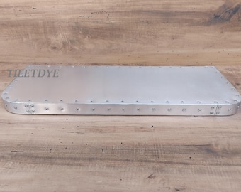 Tieetdye Aviator Floating Shelf Aluminum Industrial Design Home Deco Wall Shelf