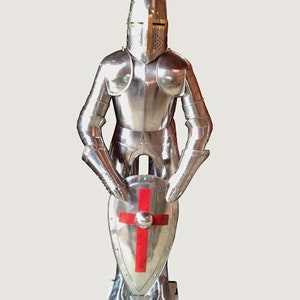 Medieval Armour Knight Wearable Suit Of Armor Crusader Combat Full Body