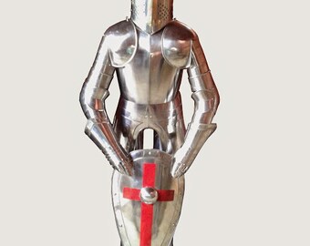 Medieval Armour Knight Wearable Suit Of Armor Crusader Combat Full Body