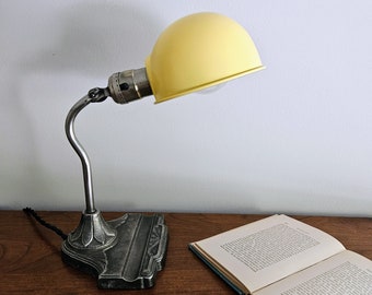 Vintage Desk Lamp. Industrial Desk Lamp. Steampunk Desk Lamp. Industrial Office Lamp.  Retro Lamp.