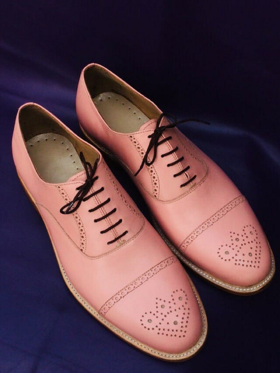 pink dress shoes for men