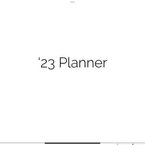 2023 Ultimate Planner for Goodnotes, iPad Planner for Goodnotes, Instant Download