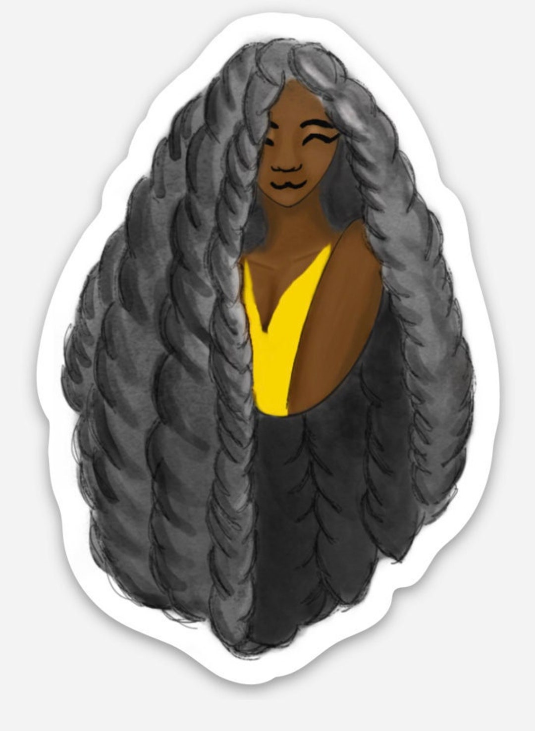 Mahida Sticker Maleda Sticker - Etsy