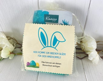 Ostern Gastgeschenk im Organza kleine Auszeit Wohlfühl Geschenk Entspannung