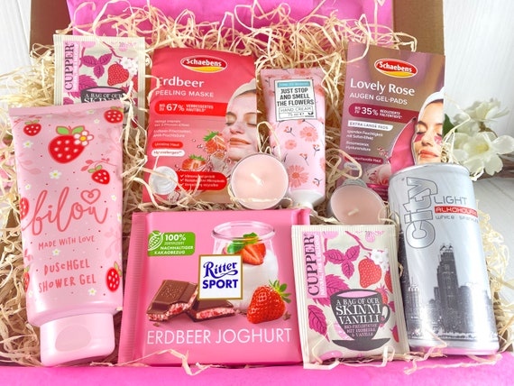 Gift box Valentine's Day Mother's Day Birthday Mom Girlfriend Beauty Wellness Pink