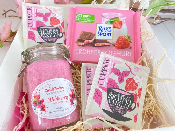 Scented candle Strawberry Dream gift box Mother's Day Birthday Valentine's Day Christmas Girlfriend Mom