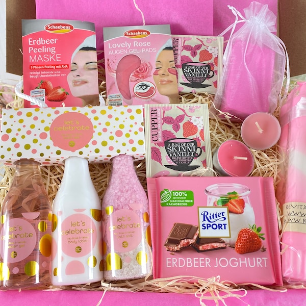 Frauen Personalisierte Geschenkbox Frauen, Beauty , Freundin, Wellness, Valentinstag, Muttertag, Herz,