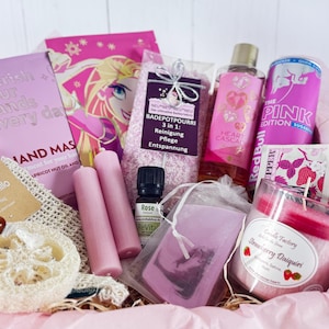 Frauen Personalisierte Geschenkbox Frauen, Beauty , Freundin, Wellness, Valentinstag, Muttertag, Herz, Rose