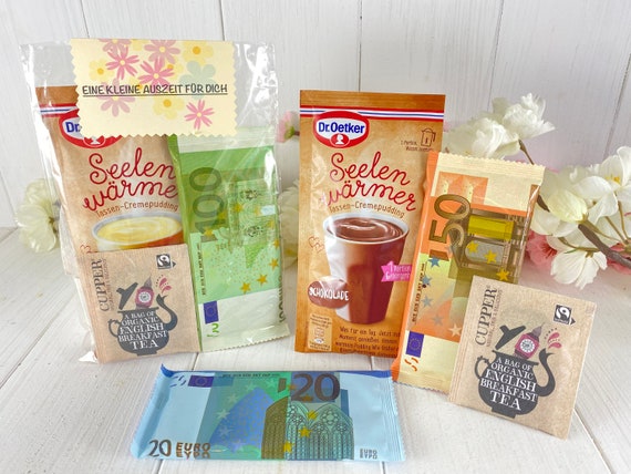 Gift bag small time out cup pudding feel good gift relaxation