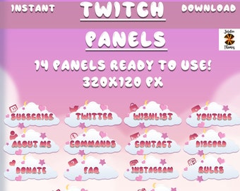 Cute Twitch Panels