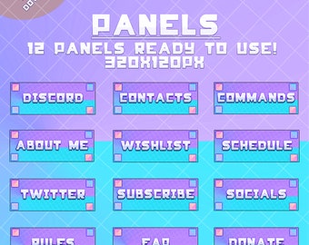 Paneles de Twitch