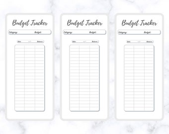 Budget Expenses Tracker Printable 2021 | Budgeting Envelope System with Expenses Tracker | PDF Download | Budget Tracker Sheet