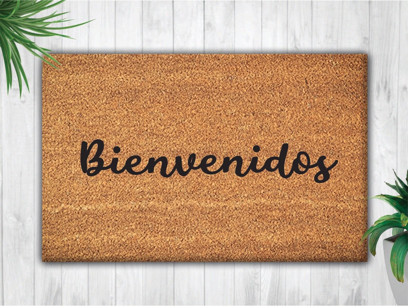 Bienvenidos Doormat door mat Spanish doormat Etsy