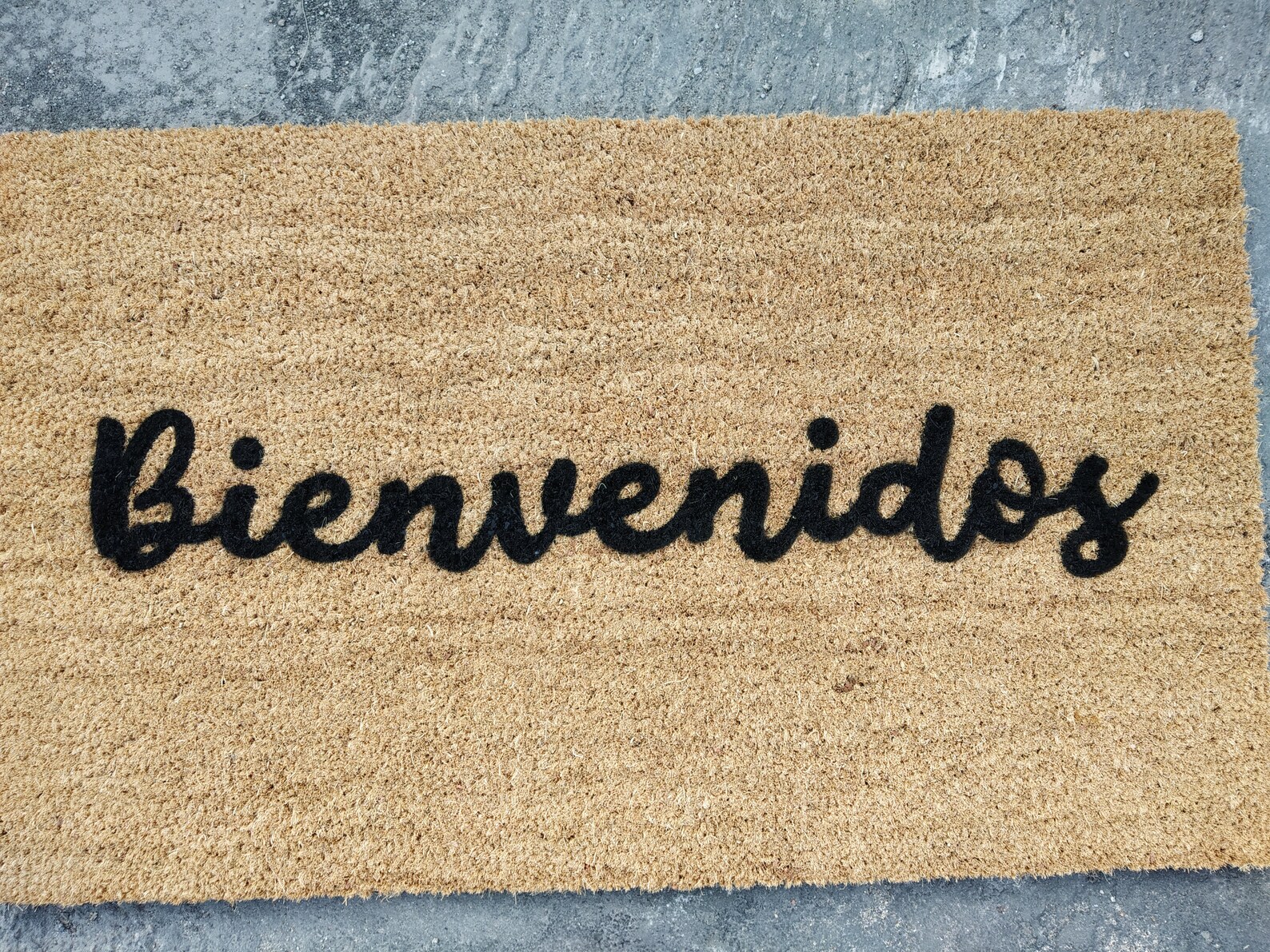 Bienvenidos Doormat door mat Spanish doormat Etsy