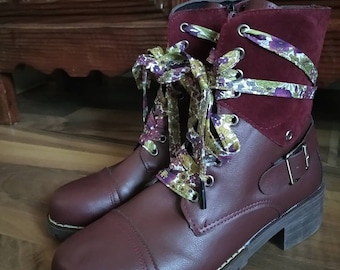 Liberty Of London customizable laces, with metal tips