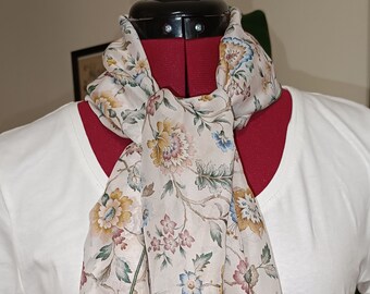 Liberty silk chiffon scarf or snood from the Eva Belle collection