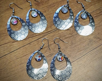 Liberty Flower Garden Earrings