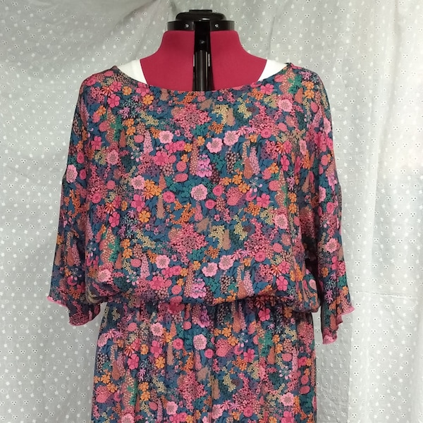 Robe d'été Liberty en viscose fluide et légère