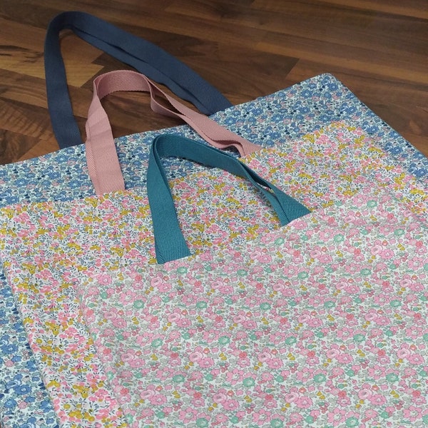 Sac toile de coton Canvas Liberty 3 tailles