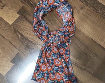 Liberty crepe de chine silk scarf Revival