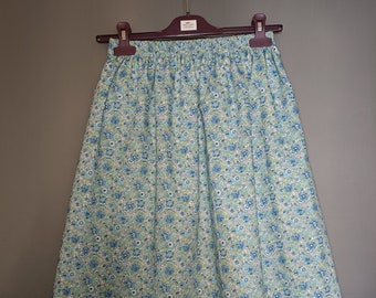 Liberty cotton women's skirt, print of your choice