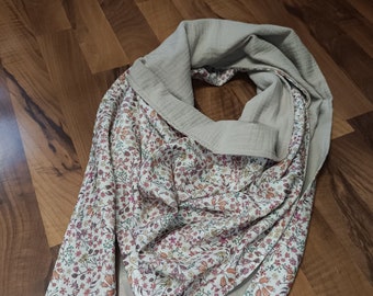Maxi Liberty Dona Leigh scarf and double cotton gauze