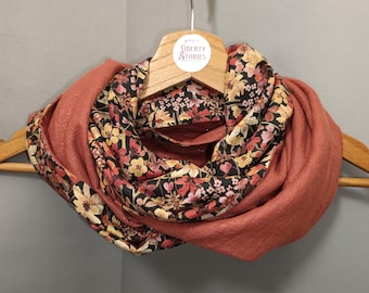 Liberty Dreams of Summer snood and double metallic gauze