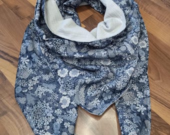 Customizable, Liberty Ciara scarf and double gauze, child or adult