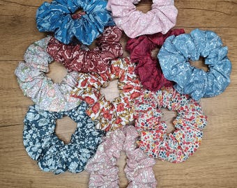 Liberty scrunchie, 100% elastic cotton hair