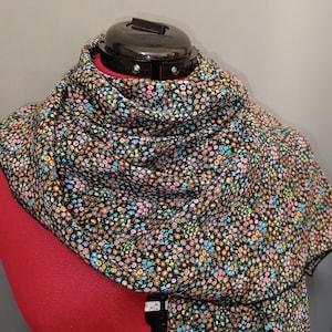 Liberty Cooper Dance Summer Silk Crepe de Chine Scarf