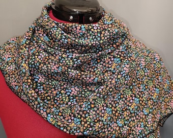 Liberty Cooper Dance Summer Silk Crepe de Chine Scarf