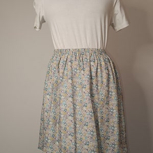 Liberty of London viscose women&#39;s skirt with Michèle print
