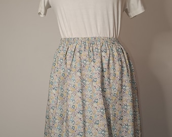 Liberty of London viscose women's skirt with Michèle print