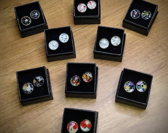 Customizable * Liberty cufflinks many prints available