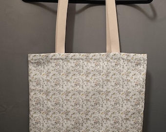 Liberty Mini Floribunda tote bag, large cotton canvas bag