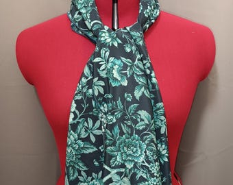 Liberty crepe de chine silk scarf Bridgerton Regency Trail A