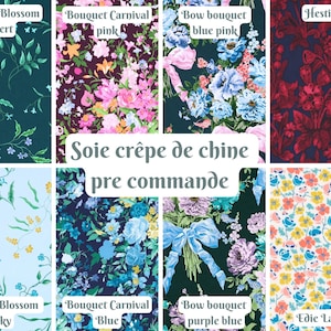 Liberty silk crepe scarf or square, new models to order!