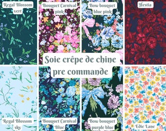 Liberty silk crepe scarf or square, new models to order!