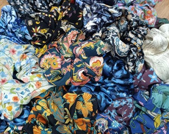 Liberty silk scrunchie, limited edition, new models!