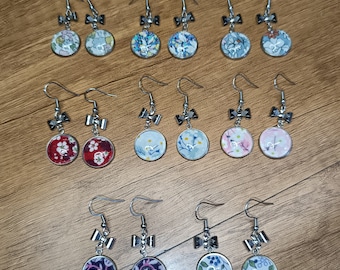 Liberty silver fancy earrings