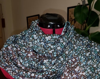 Liberty Phoebe & Joe silk chiffon scarf or snood