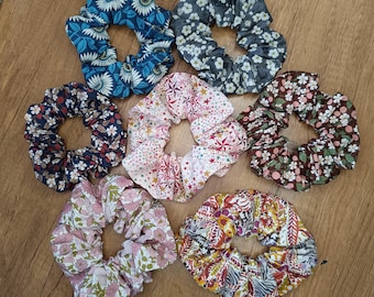 Liberty scrunchie, 100% elastic cotton hair