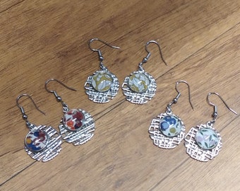 Liberty silver earrings