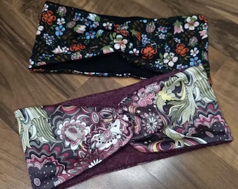 Customizable Liberty Jersey and Knit Winter Headband