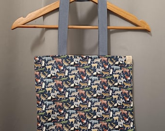 Children's bag Liberty Quey 2 tote bag in cotton canvas