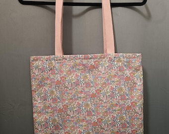 Liberty June Blossom tote bag, large cotton canvas