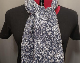 Liberty Whispering Star silk crepe scarf or snood