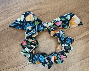 Liberty silk headband and bracelet scrunchie, adjustable