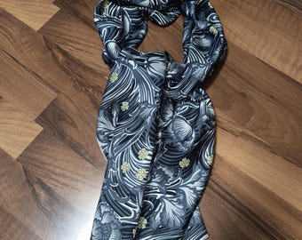 Liberty matte silk satin scarf