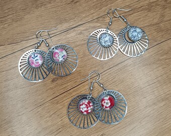 Customizable Liberty Rising Sun earrings